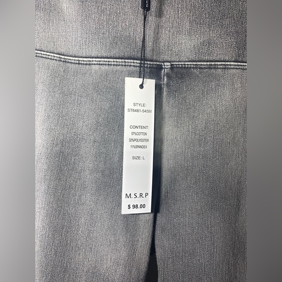 *AUTHENTIC* Athena Marie Pearl High Rise Ankle Jeggings - Picture 3 of 5